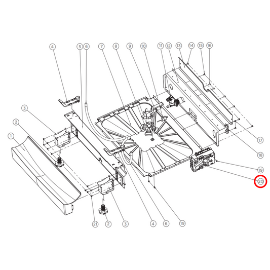 H0120802708A Haier Dishwasher Main PCB Board With Box And Cover