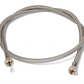 DN8 X2552IU 1.5M Universal Coffee Machine Flexible Inox Hose Striaght 3/8 x 3/8 BSP Female