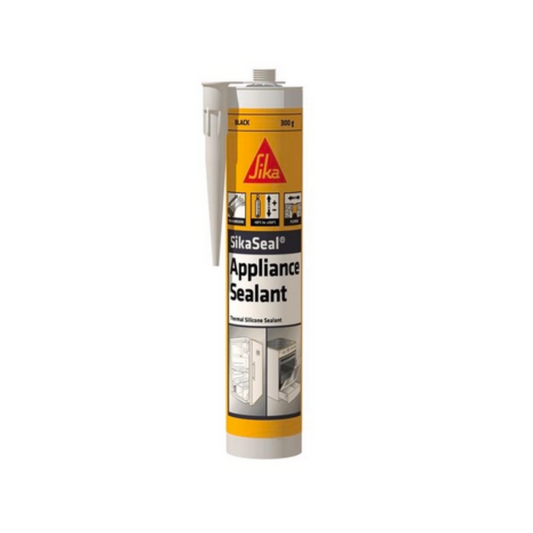 Sika 300g Black Sikaseal Appliance Silicone Sealant