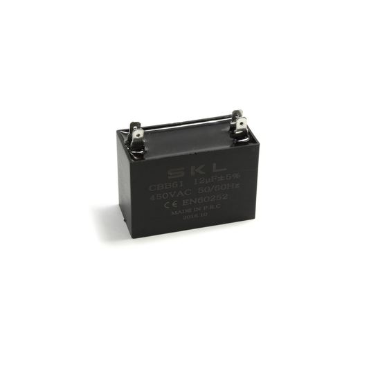 CAP012SQ Capacitor 12UF Square 450V Size 47x26x38mm