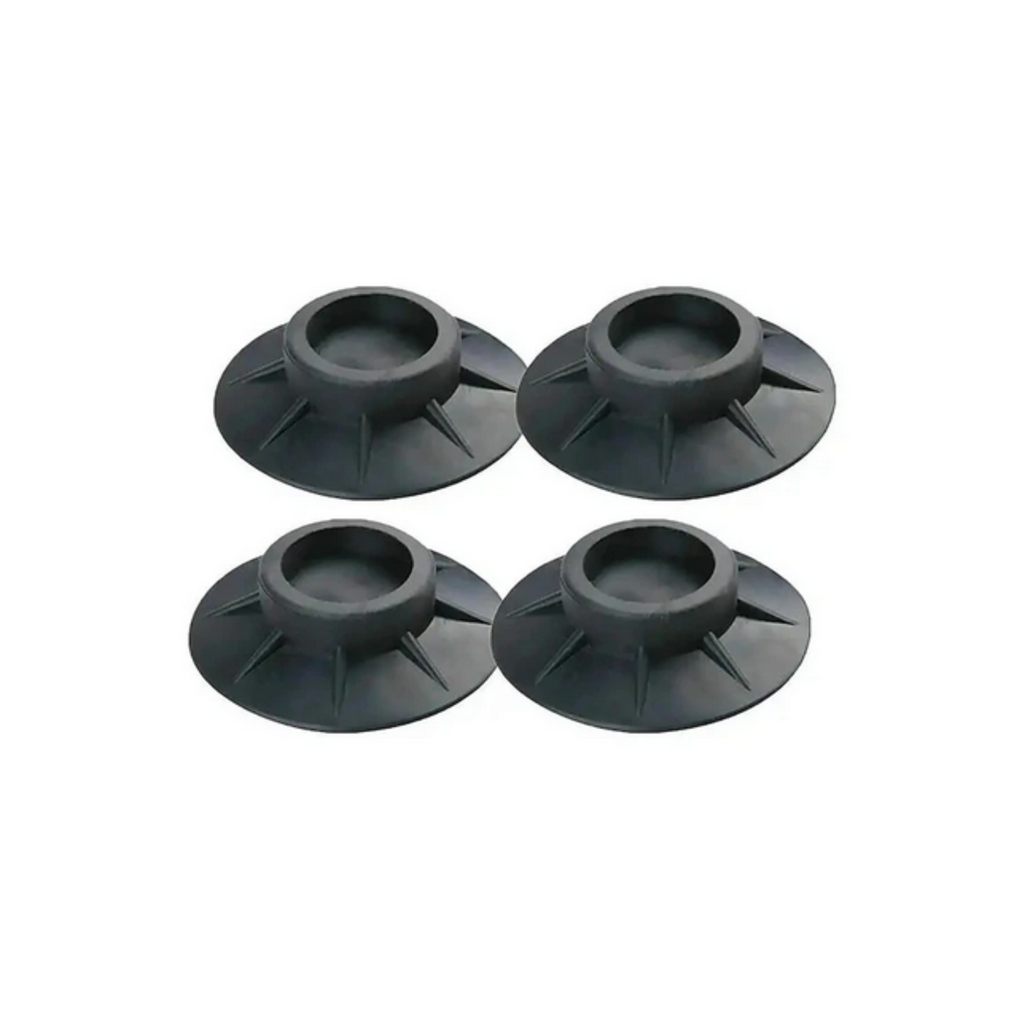 Washing Machine Anti Vibration Pads Small Black