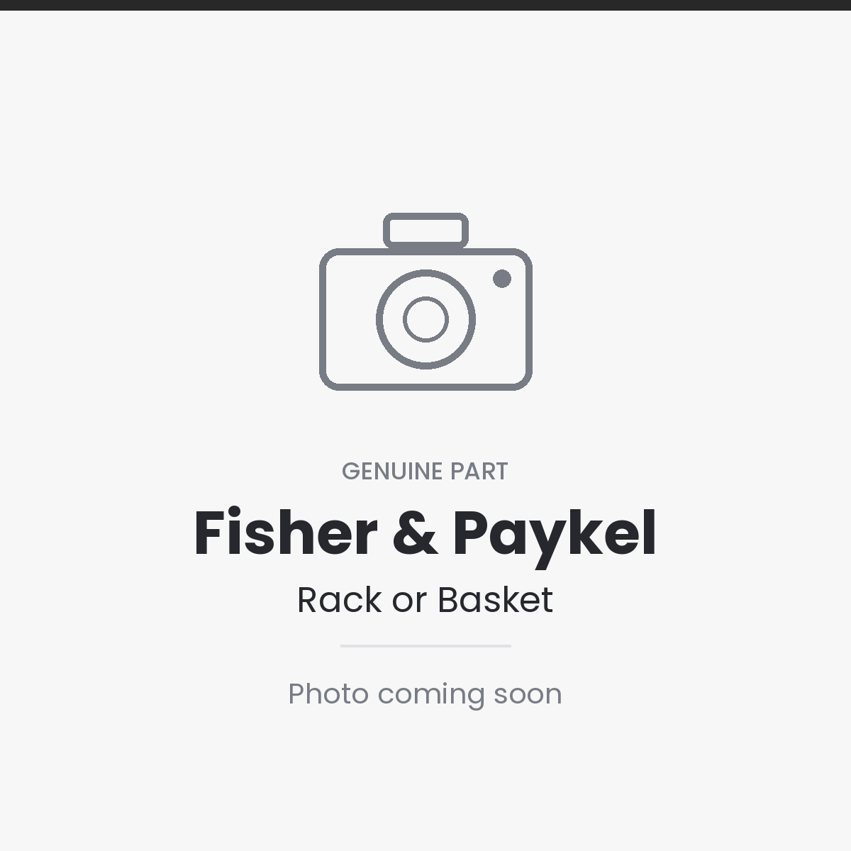 790880 Fisher & Paykel Basket Assy Upper Dw60
