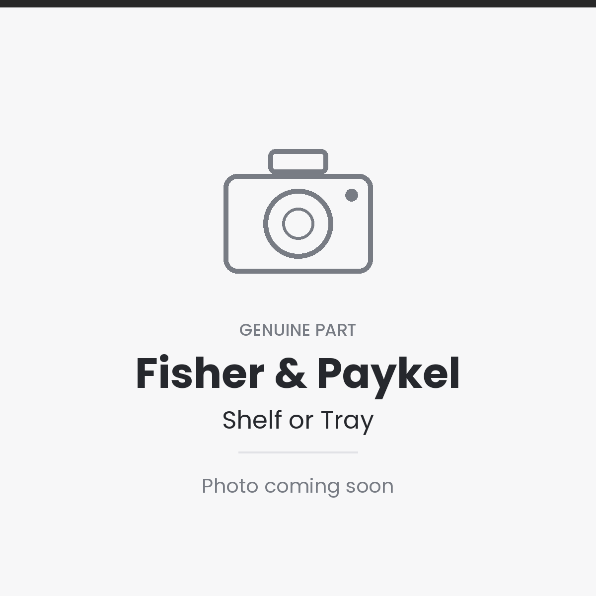 580811 Fisher & Paykel Tray Steam Gn13